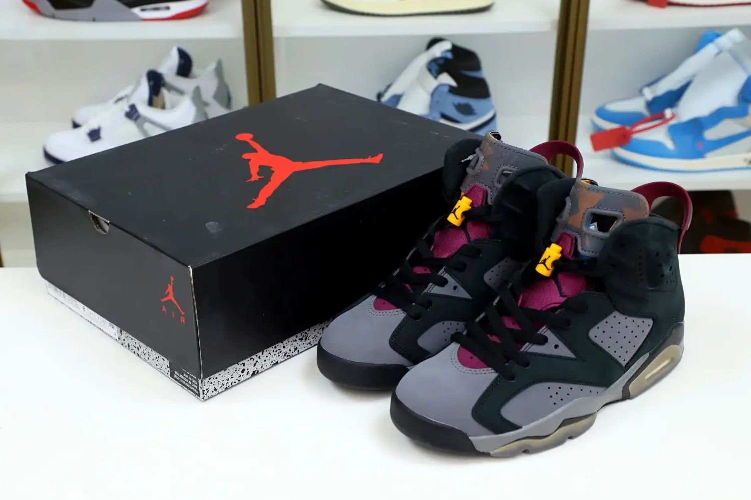 6 AIR BORDEAUX RETRO Kimikick JORDAN 0713